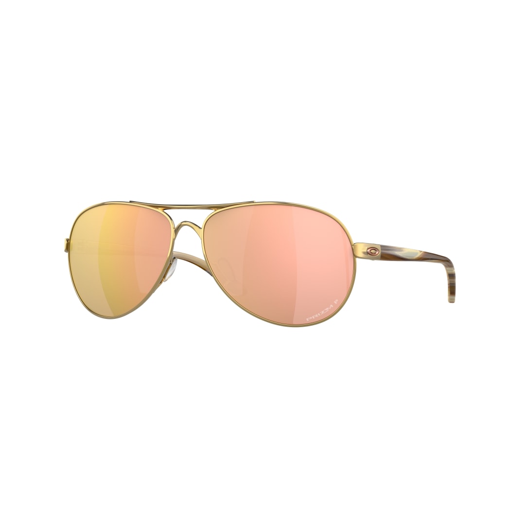 Oakley Feedback™ Dorado Pulido · Prizm rose gold polarizado