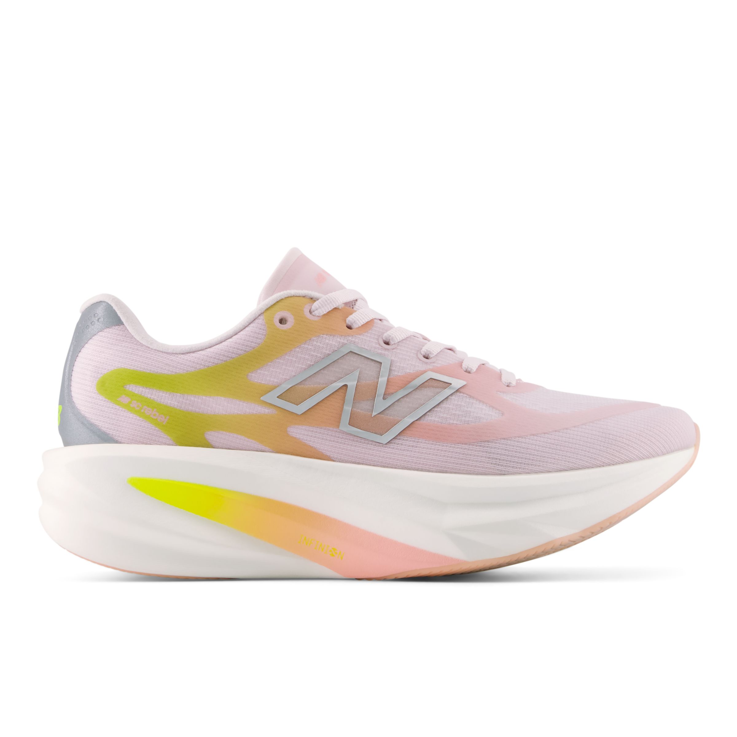 New Balance SuperComp Rebel para Mujer Rosa Tiza with Rosa lemonade