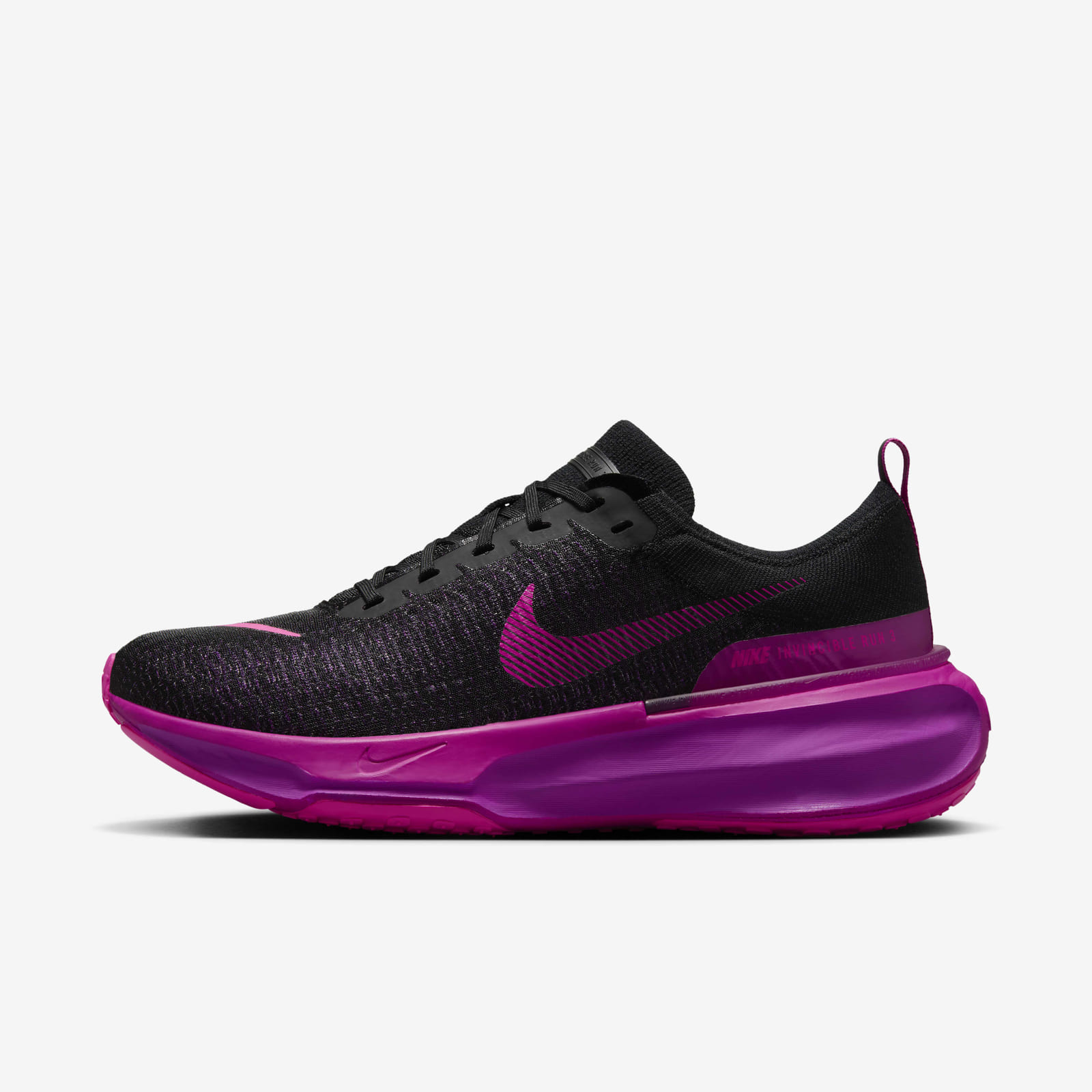 Nike Zoomx Invincible Run FK3 para Hombre Negro Morado