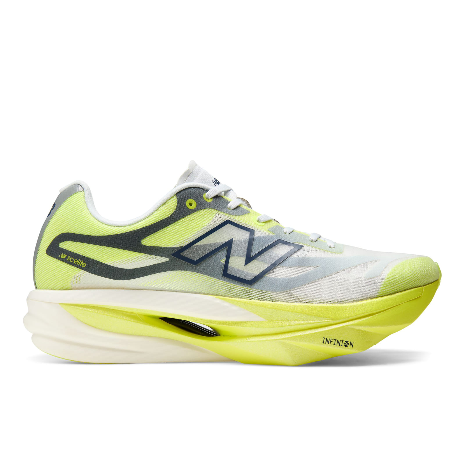 New Balance SuperComp Elite v6 para Hombre Aire Fresco con Verde Alcalino
