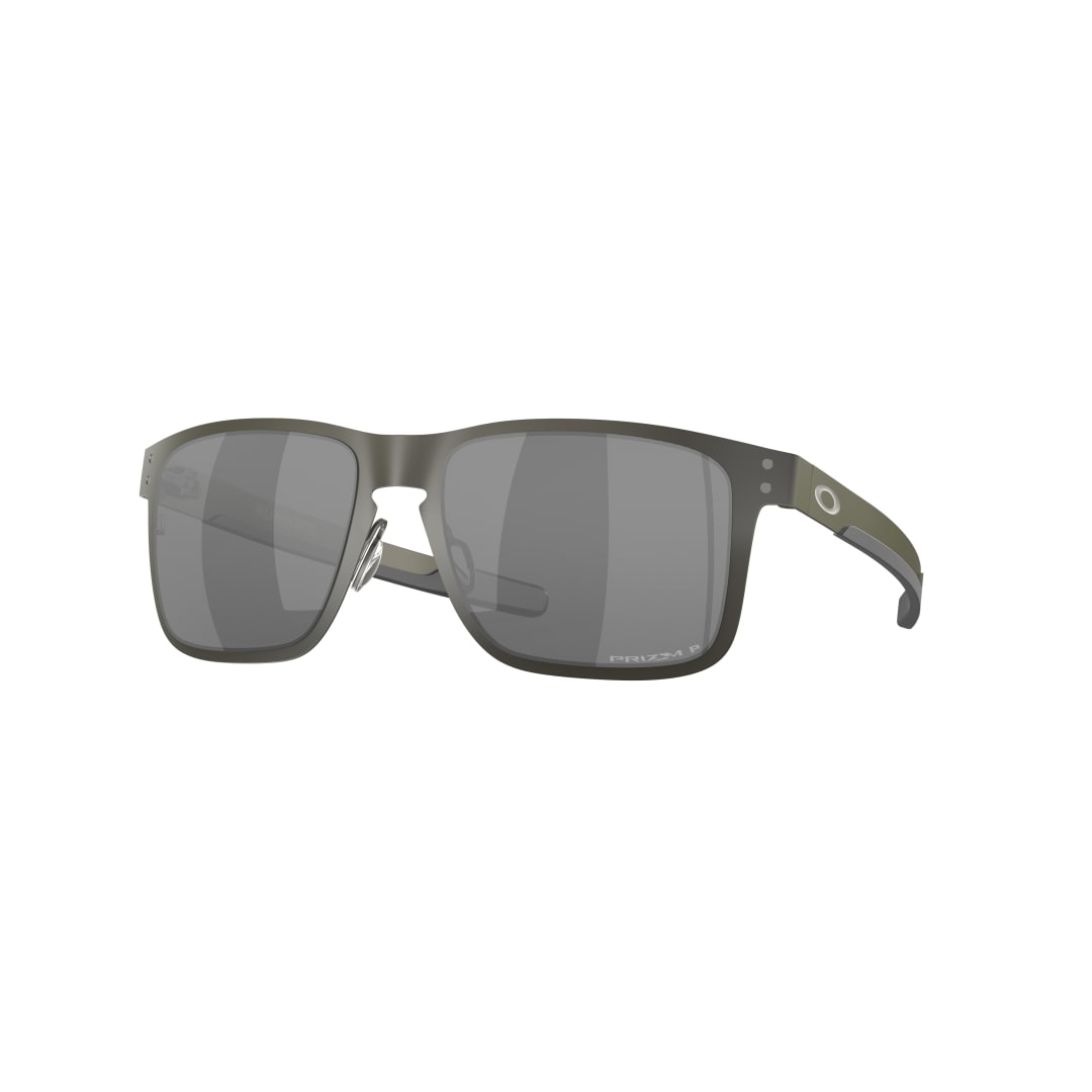 Oakley Holbrook™ Metal Gris Plomo Mate · Prizm black polarizado
