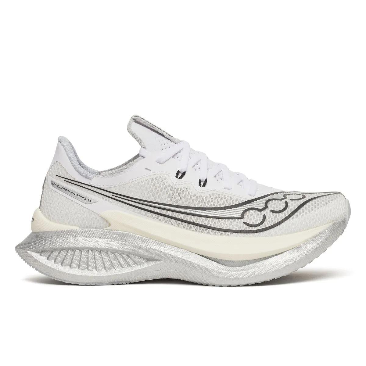 Saucony Endorphin Pro 5 para Mujer Blanco | Negro