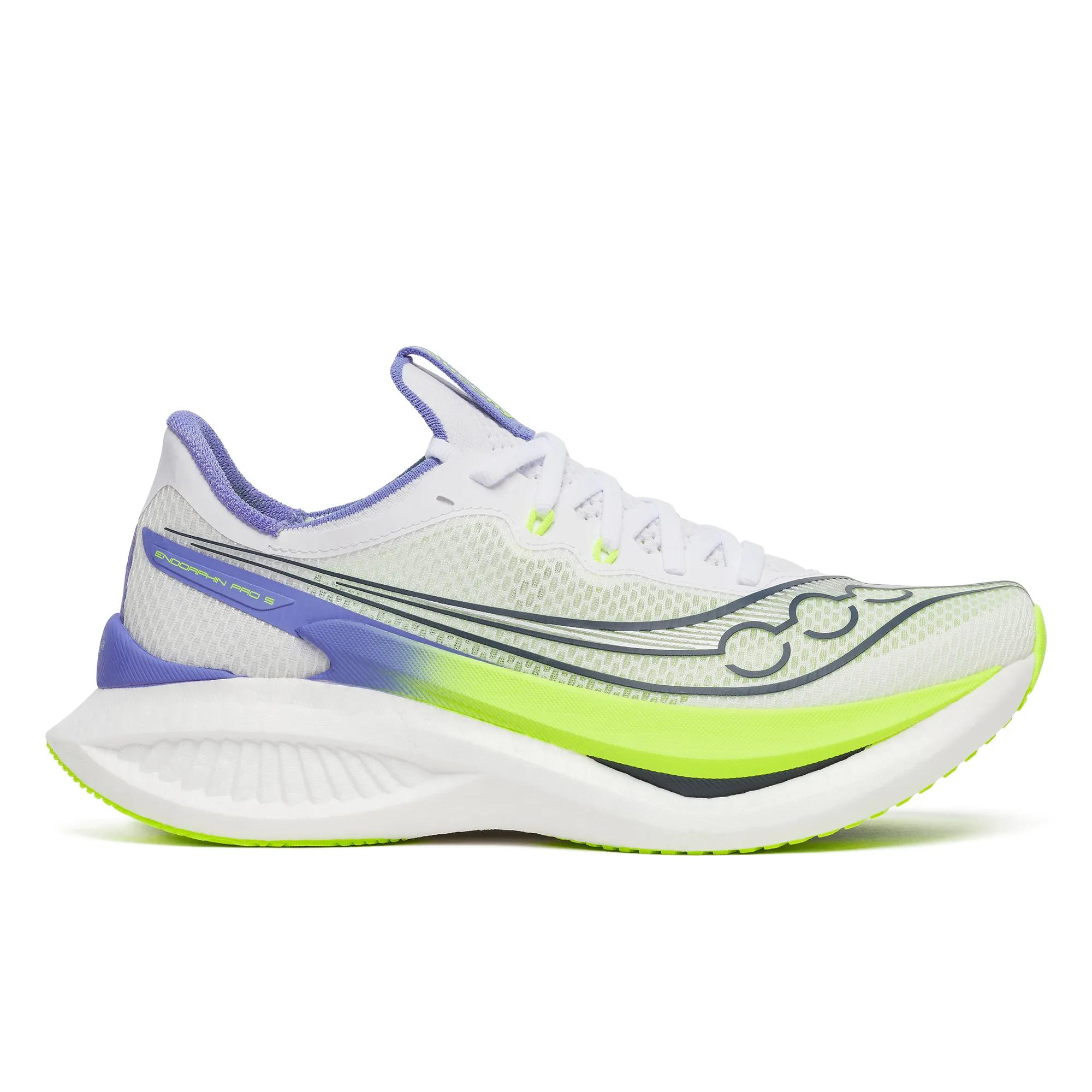 Saucony Endorphin Pro 5 para Mujer Blanco/Iolite
