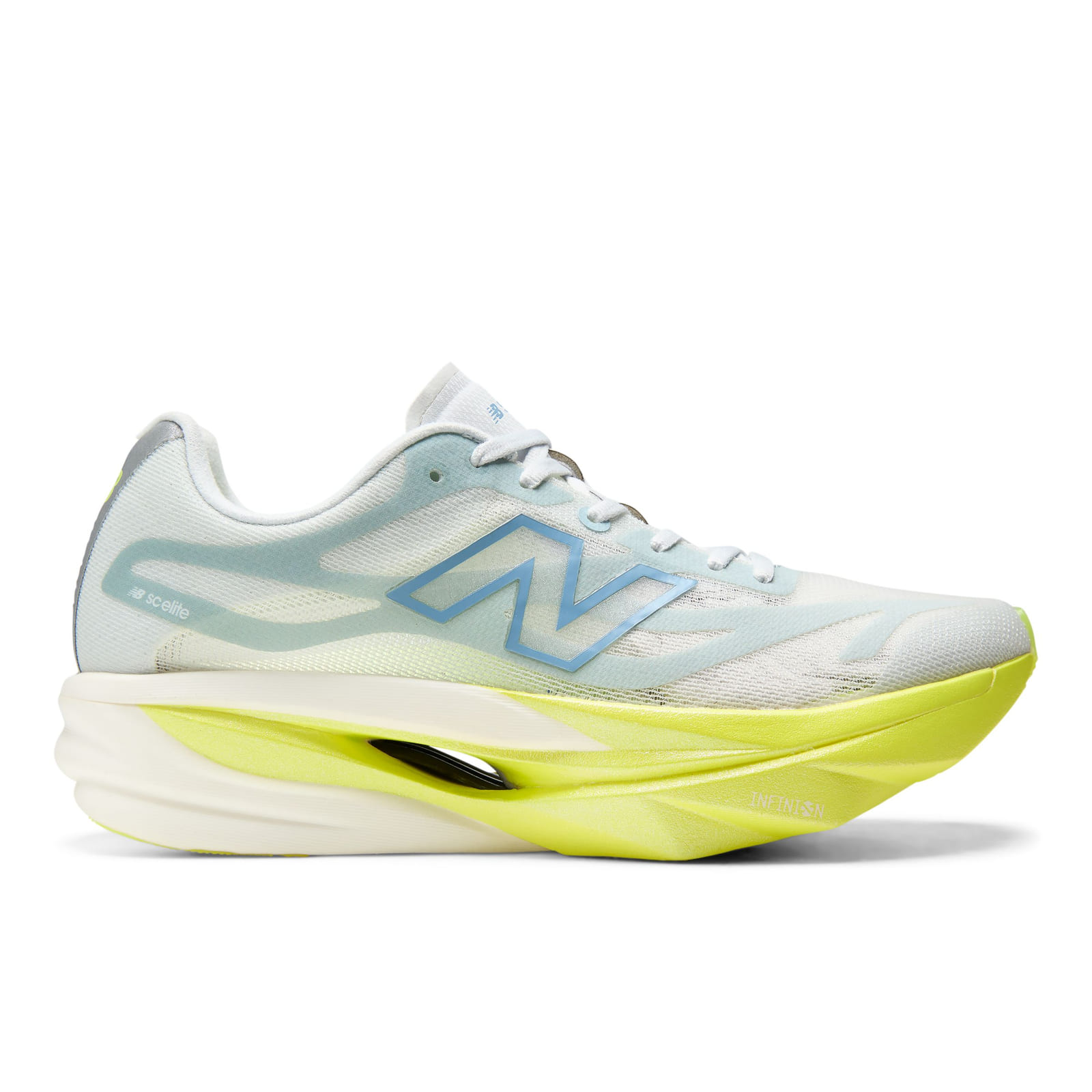 New Balance SuperComp Elite v6 para Mujer Aire Fresco con Verde Alcalino
