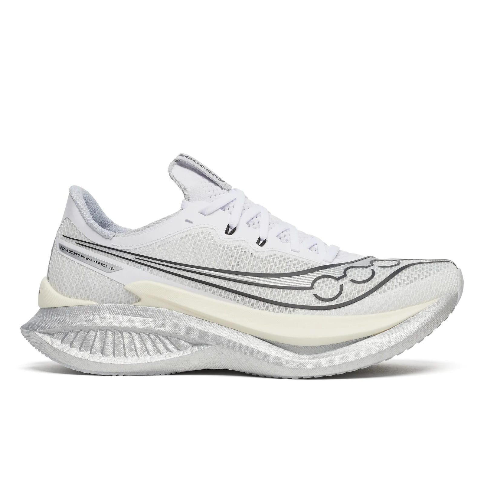 Saucony Endorphin Pro 5 para Hombre Blanco/Negro