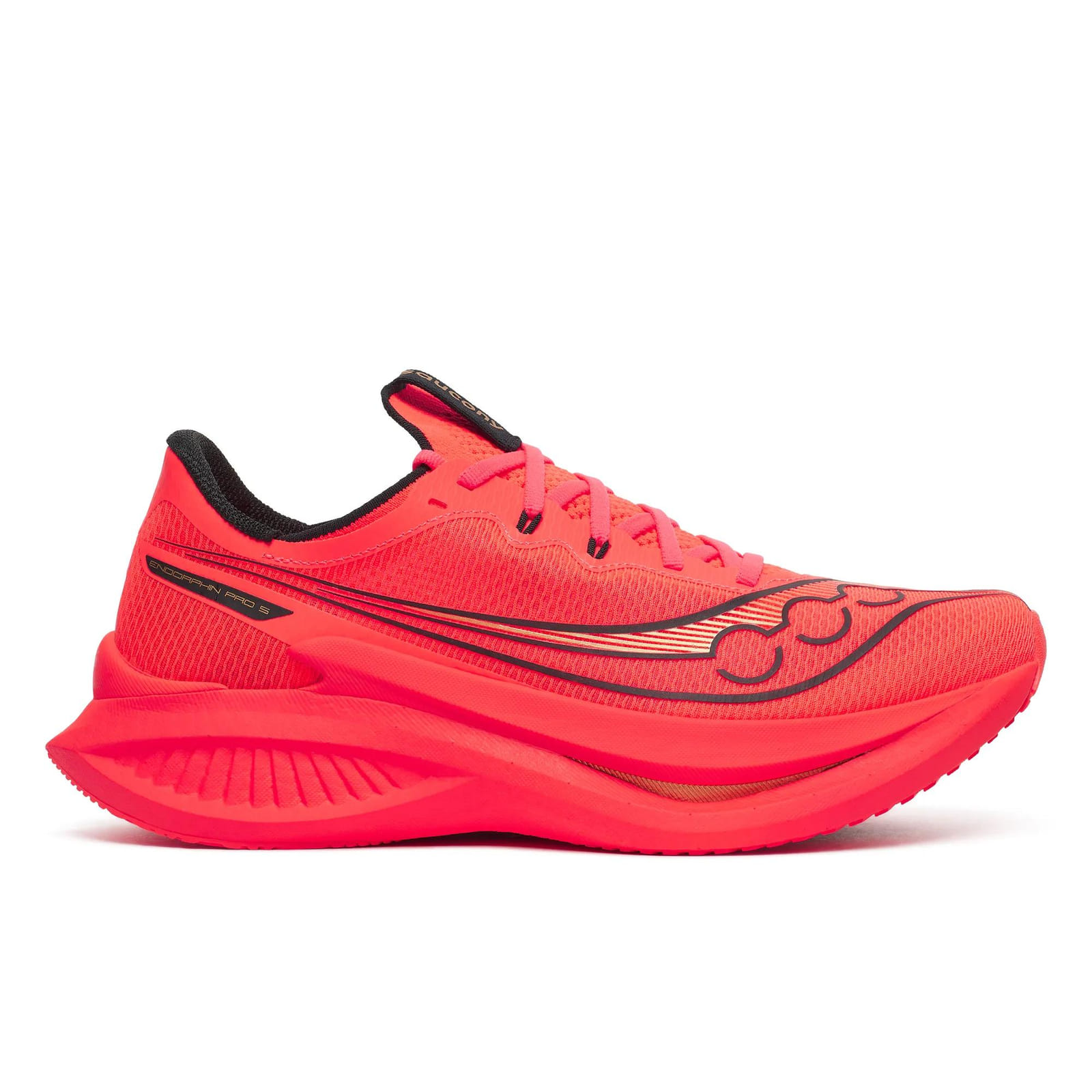 Saucony Endorphin Pro 5 para Hombre ViZi Rojo | Negro