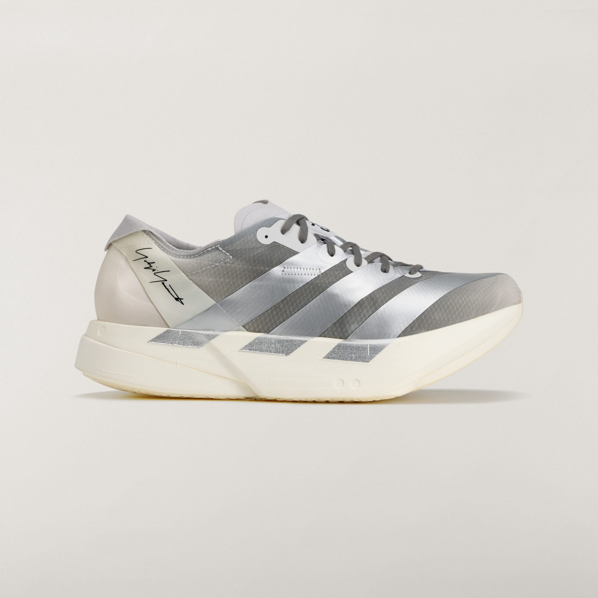 Adidas Y-3 Adios Pro 4 Unisex Chalk White / Silver Metallic / Light Solid Grey