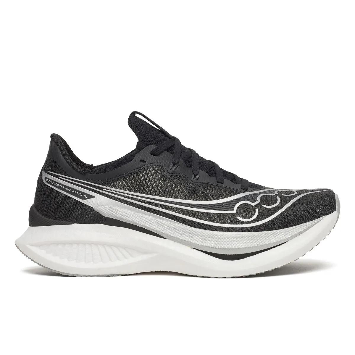 Saucony Endorphin Pro 5 para Hombre Negro/Plata