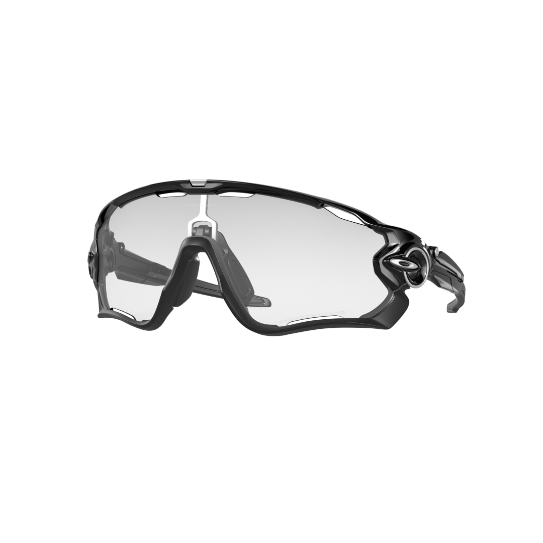 Oakley Jawbreaker™ Negro Pulido · Transparente a negro iridium fotocromático