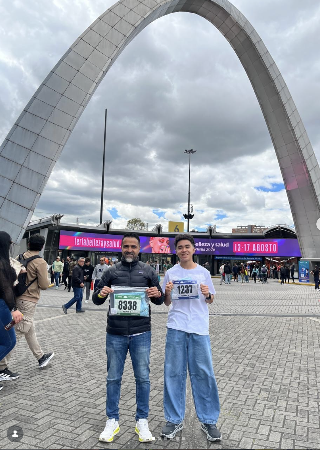 Participación en la Media Maratón de Bogotá